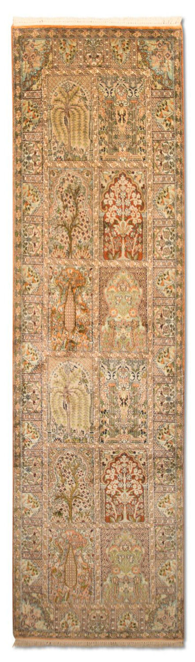Jedwab kaszmirski Dywan 75x270cm - Dywan orientalny
