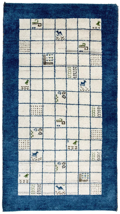 Indo Gabbeh Dywan 92x162cm - Dywan wełniany