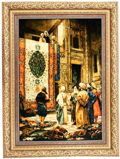 Dywan z obrazkami 80x103cm - Dywan orientalny