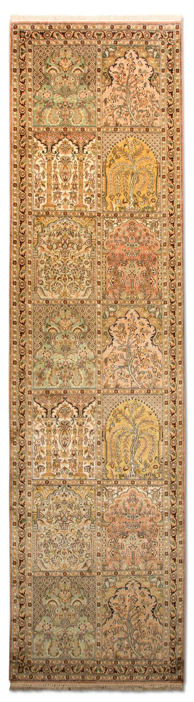 Jedwab kaszmirski Dywan 77x316cm - Dywan orientalny