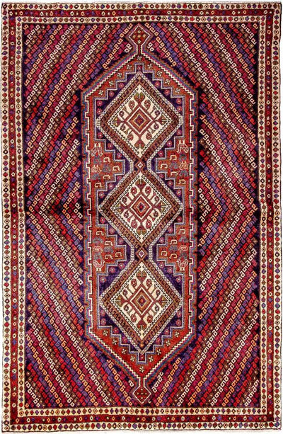 Sharbabak Dywan 128x192cm - Dywan perski - wielokolorowy