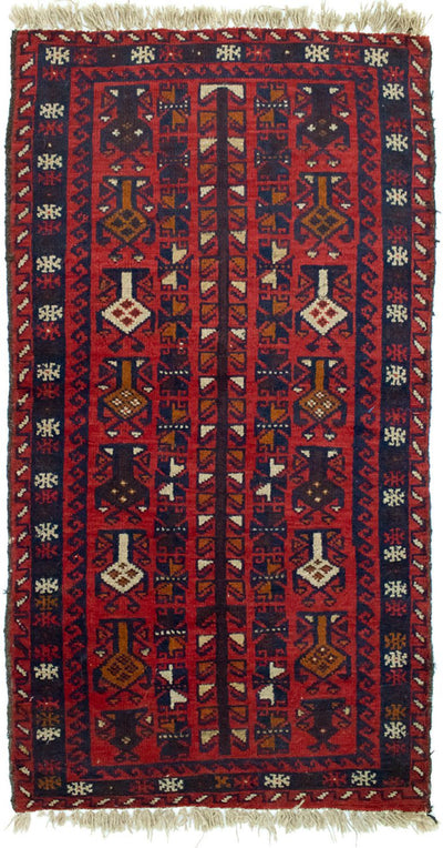 Dywan beludżycki 74x130cm - Dywan orientalny