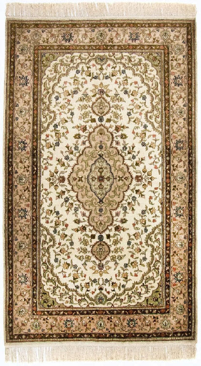 Chiński jedwab Dywan 91x152cm - Dywan orientalny