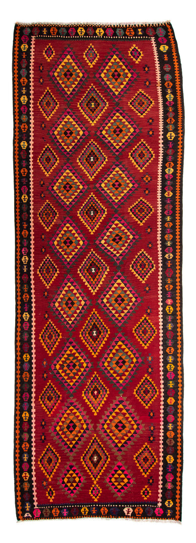 Stary kilim Dywan 147x390cm