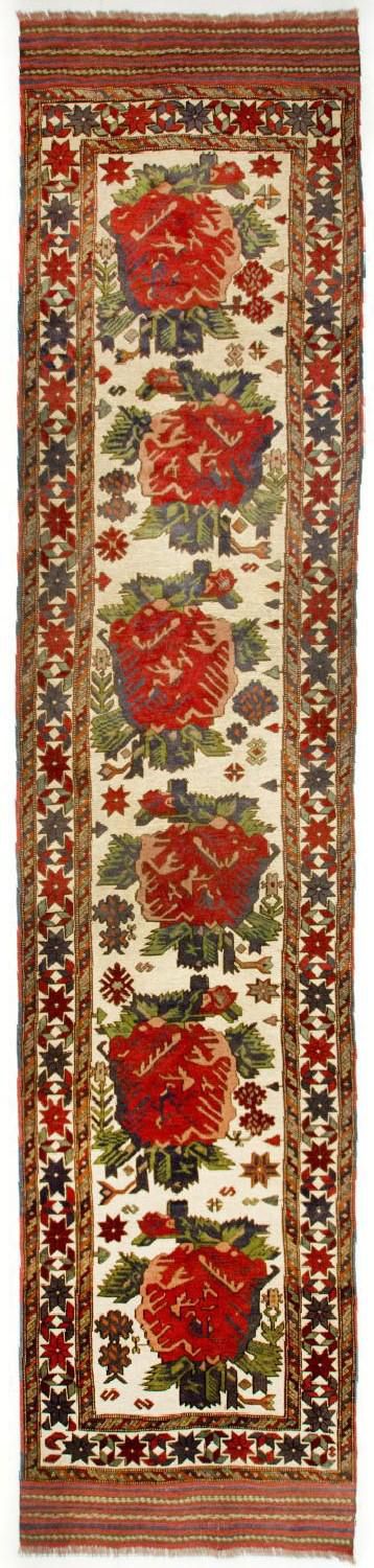 Kilim afgański Dywan 82x370cm