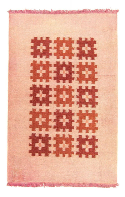 Nowoczesny kilim Dywan 118x179cm - Dywan wełniany