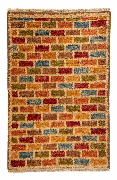 Dywan berberyjski 163x238cm - Dywan wełniany