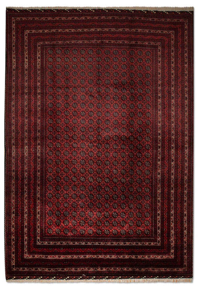Bukhara Dywan 195x299cm - Dywan orientalny - czerwony