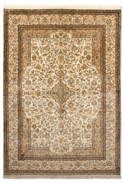 Jedwab kaszmirski Dywan 126x186cm - Dywan orientalny