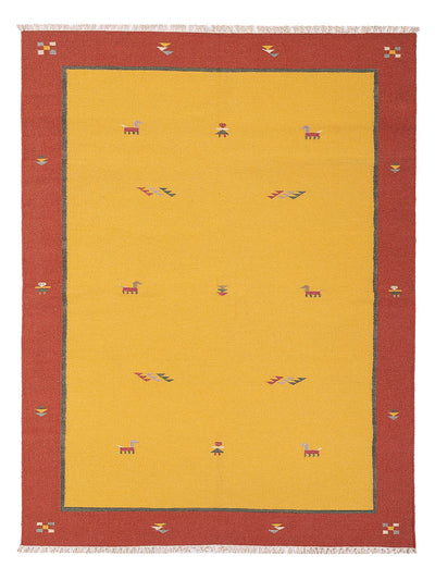Nowoczesny kilim Dywan - Dywan wełniany
