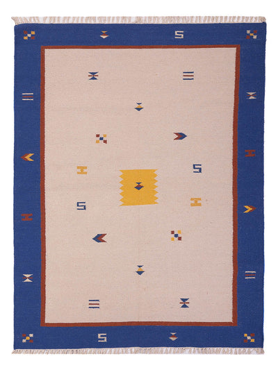 Nowoczesny kilim Dywan - Dywan wełniany