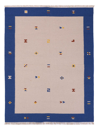 Nowoczesny kilim Dywan - Dywan wełniany