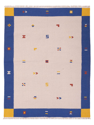 Nowoczesny kilim Dywan - Dywan wełniany