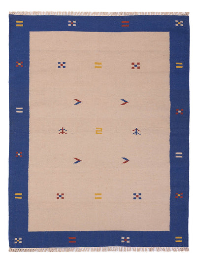 Nowoczesny kilim Dywan - Dywan wełniany