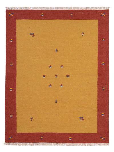 Nowoczesny kilim Dywan - Dywan wełniany
