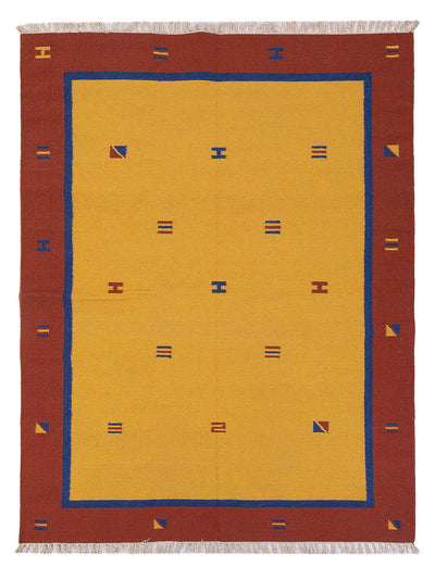 Nowoczesny kilim Dywan - Dywan wełniany