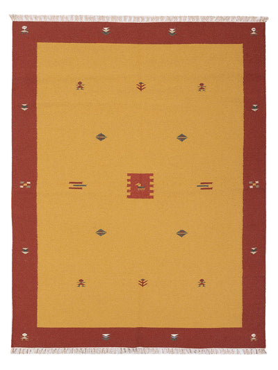 Nowoczesny kilim Dywan - Dywan wełniany