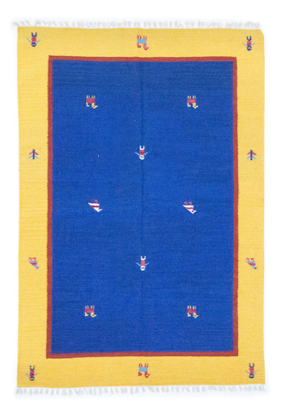 Nowoczesny kilim Dywan 140x200cm - Dywan wełniany
