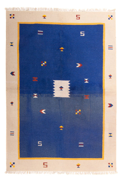 Nowoczesny kilim Dywan 170x240cm - Dywan wełniany