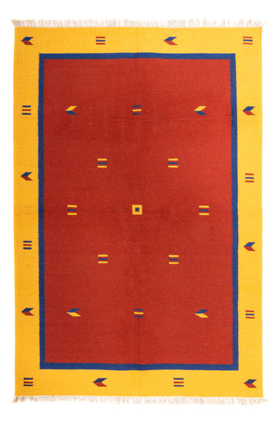 Nowoczesny kilim Dywan 170x240cm - Dywan wełniany