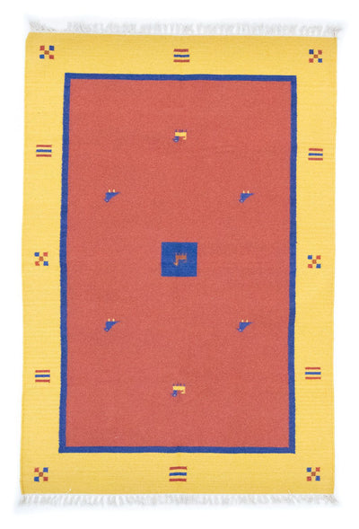 Nowoczesny kilim Dywan 140x200cm - Dywan wełniany