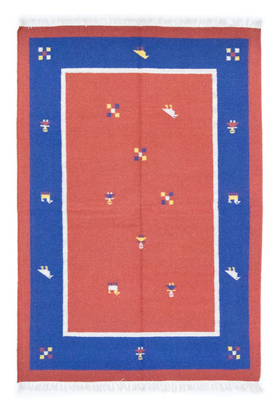 Nowoczesny kilim Dywan 140x200cm - Dywan wełniany