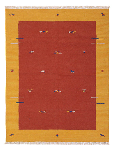 Nowoczesny kilim Dywan - Dywan wełniany