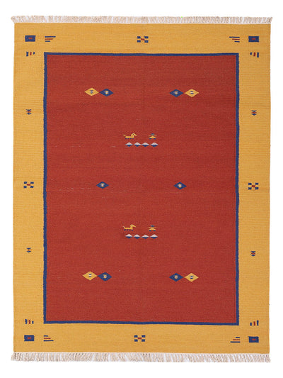 Nowoczesny kilim Dywan - Dywan wełniany