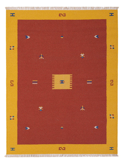 Nowoczesny kilim Dywan - Dywan wełniany
