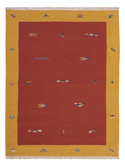 Nowoczesny kilim Dywan - Dywan wełniany