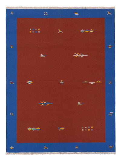 Nowoczesny kilim Dywan - Dywan wełniany