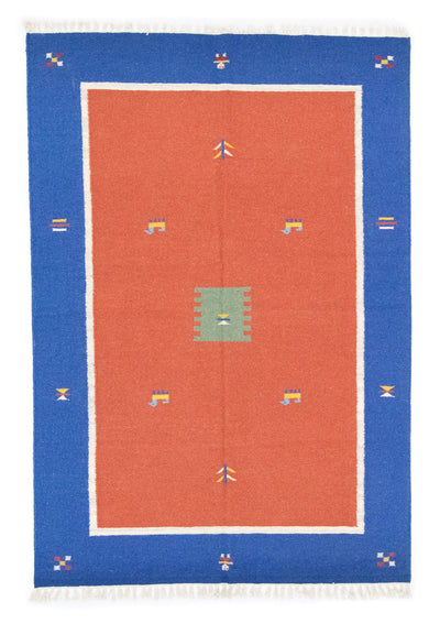 Nowoczesny kilim Dywan 140x200cm - Dywan wełniany