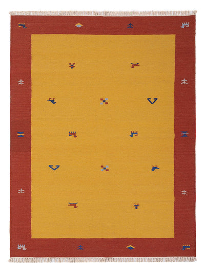 Nowoczesny kilim Dywan - Dywan wełniany