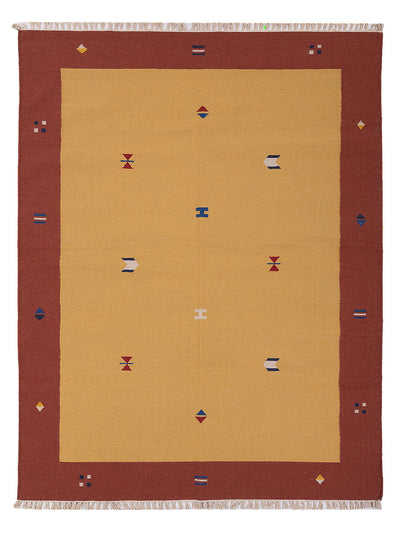 Nowoczesny kilim Dywan - Dywan wełniany