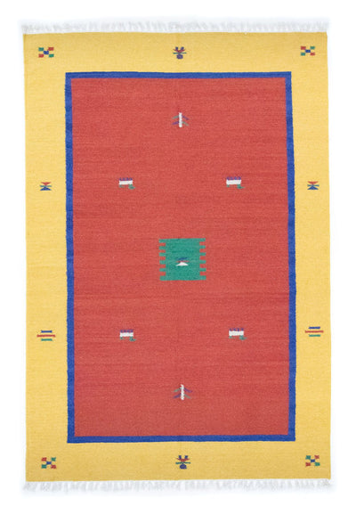 Nowoczesny kilim Dywan 140x200cm - Dywan wełniany