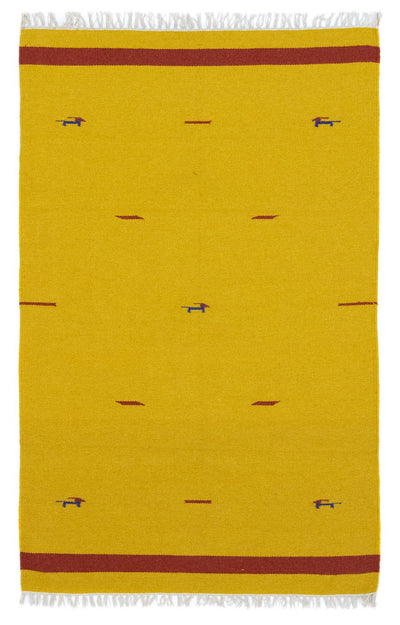 Nowoczesny kilim Dywan 120x180cm - Dywan wełniany