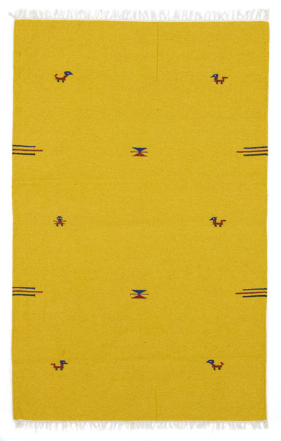 Nowoczesny kilim Dywan 120x180cm - Dywan wełniany