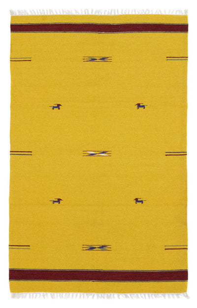 Nowoczesny kilim Dywan 120x180cm - Dywan wełniany