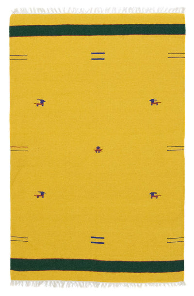 Nowoczesny kilim Dywan 120x180cm - Dywan wełniany