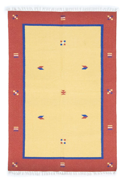 Nowoczesny kilim Dywan 140x200cm - Dywan wełniany