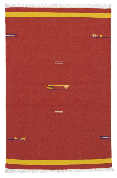 Nowoczesny kilim Dywan 120x180cm - Dywan wełniany