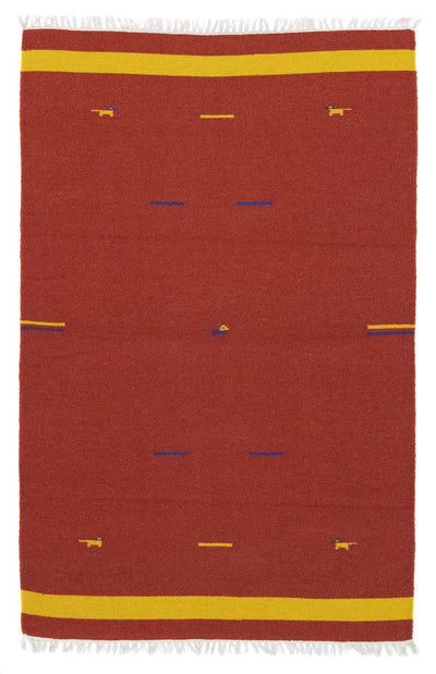 Nowoczesny kilim Dywan 120x180cm - Dywan wełniany
