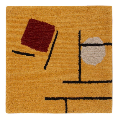 Dywan wełniany 47x47cm - Dywan wełniany
