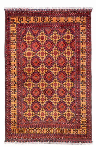 Dywan afgański 197x296cm - Dywan orientalny