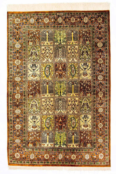 Qom jedwab Dywan 101x152cm - Dywan perski