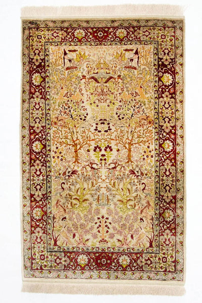 Hereke jedwab Dywan 92x150cm - Dywan orientalny
