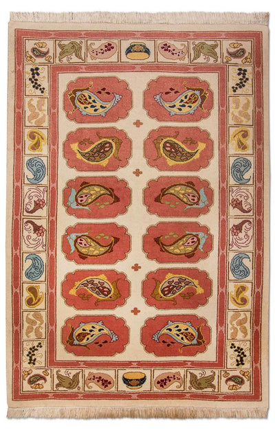 Tabriz - 50 Raj Dywan 99x109cm - Dywan perski