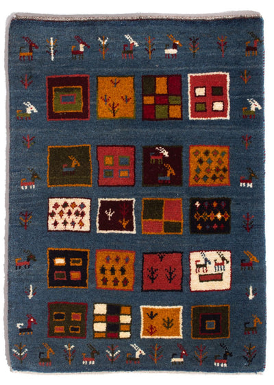 Gabbeh perski Dywan 65x90cm - Perserteppich Wollteppich