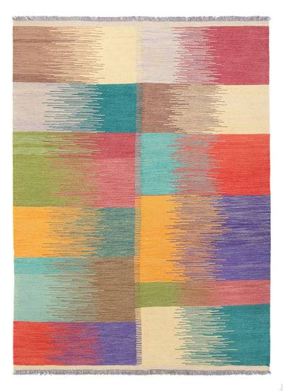 Nowoczesny kilim Dywan 170x241cm - Dywan wełniany