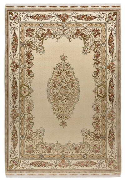 Indo Tabriz Dywan 209x304cm - Dywan orientalny